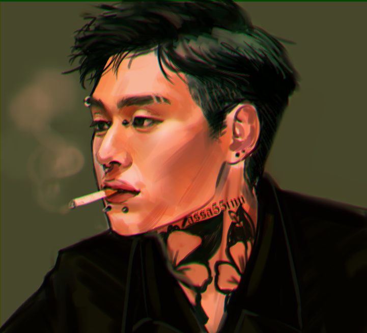 Assa55inn's tweet photo. 🖤

[#bkppfanart #bkpp #billkin] https://t.co/D5kiSqnH8k