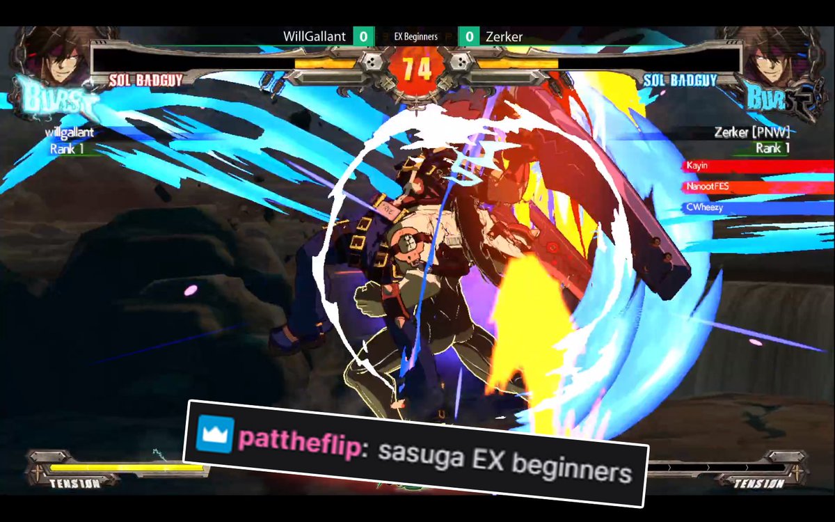 KayinNasaki's tweet photo. RESULTS: Beginner Beatdown #4 Results
1st: @noselfawareness 
2nd: @RothGelen 
3rd: @Satchamobob 

EX Beginners:
1st: @Alex_Zerker
2nd: @WhiteMageMiko 
3rd: @ShuritFGC https://t.co/GUhLat8yDT