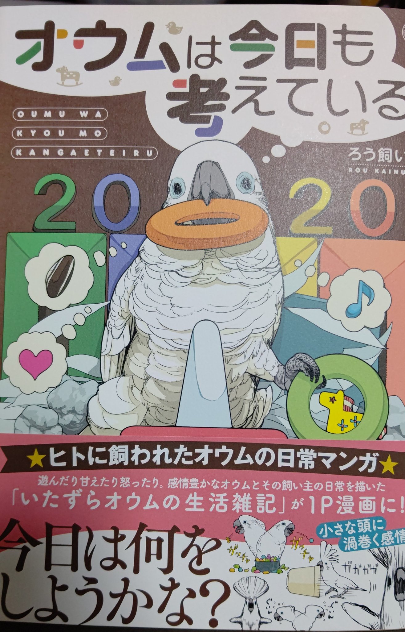 人気no 1 オウムは今日も考えている いたずらオウムの生活雑記4冊 漫画 Www Niter Edu