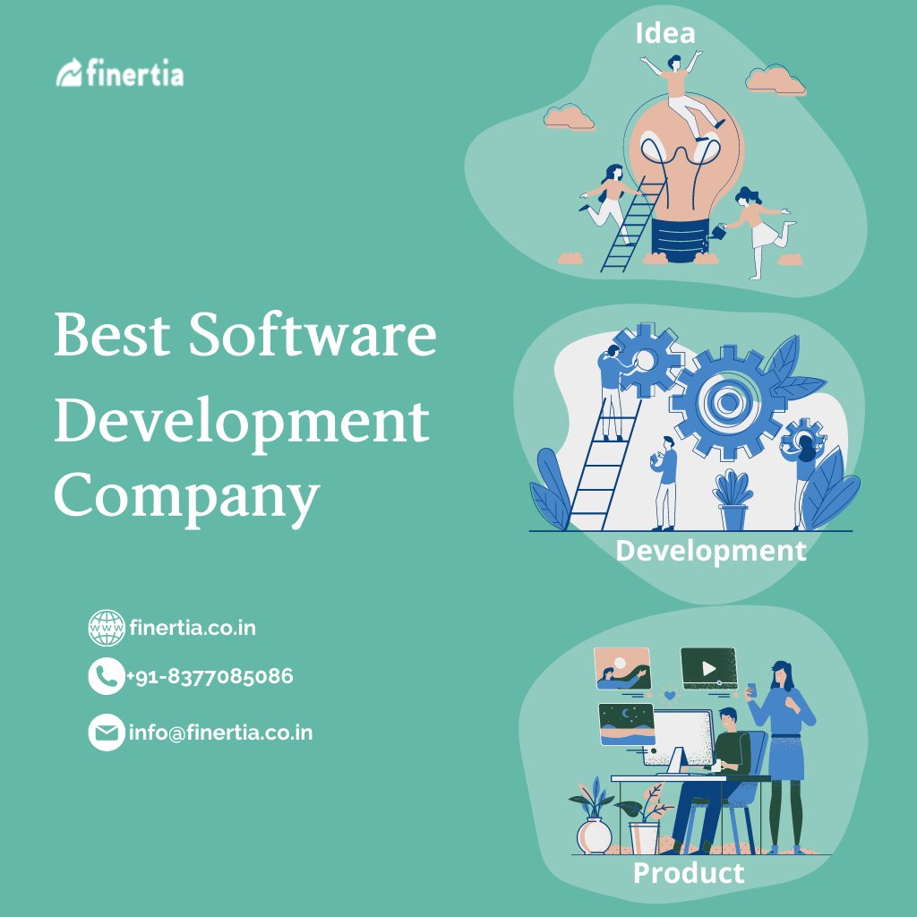 Finertiatech's tweet photo. #Finertia is the best #SoftwareDevelopmentCompany in India and we have a dedicated team of specialists in different technologies for #software, #mobileapp, #webdevelopment, &amp; #digitalmarketingservices.
: info@finertia.co.in
: +91-8377085086
: https://t.co/WQxJiuQKfB https://t.co/2EJ7W8DIHl