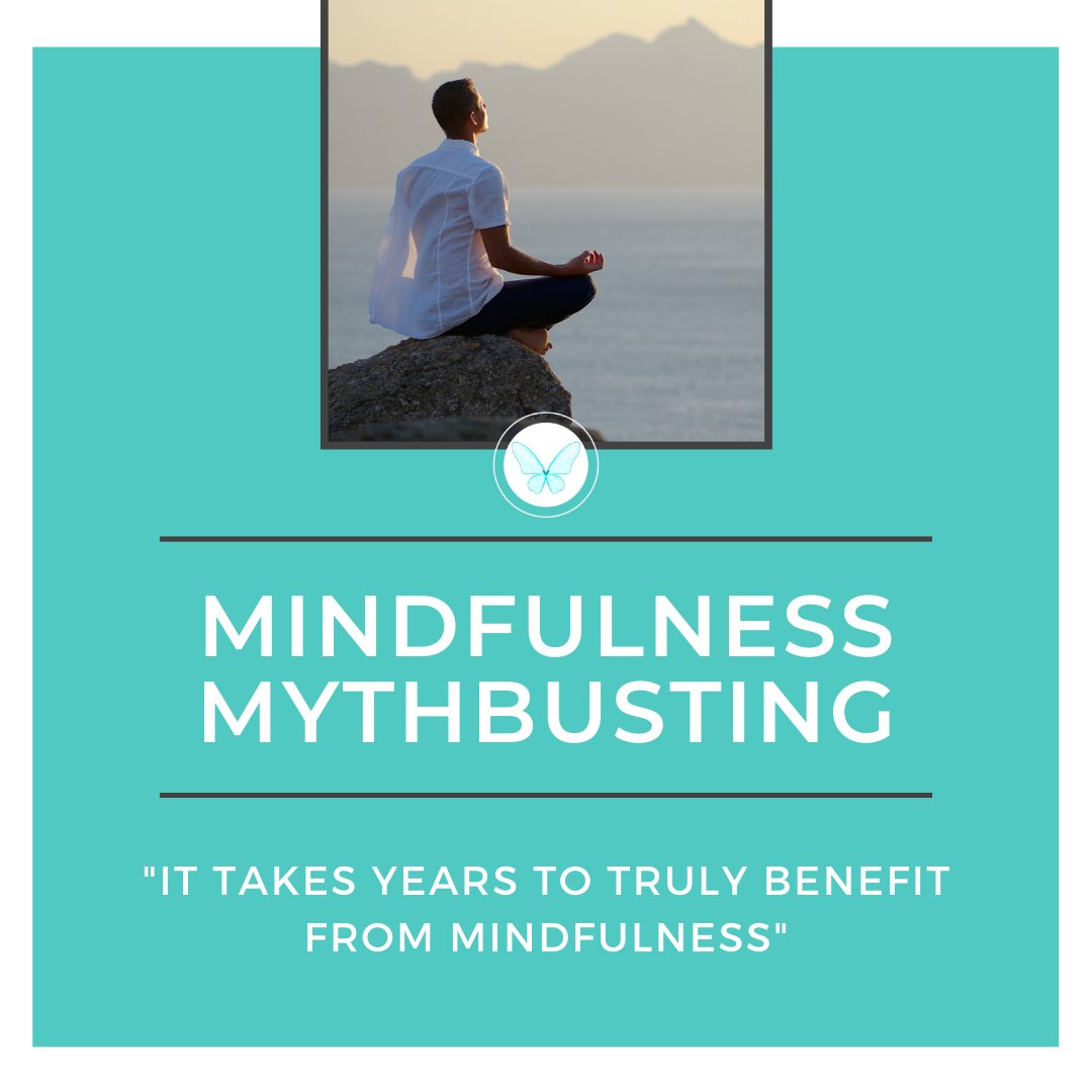 1billionbe1's tweet photo. Mindfulness Myth #2: it takes years to truly benefit from mindfulness.

Download the 1BB1 app to share begin your mindfulness journey. 

#1BB1  #Meditation  #Mindfulness https://t.co/WFOTCinU6U