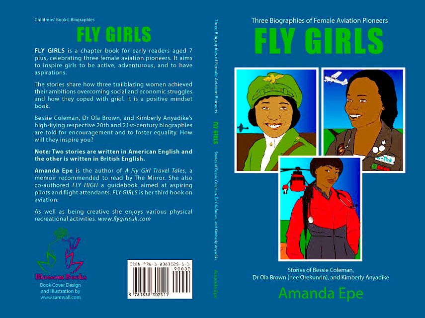 flygirlsuk's tweet photo. So inspired and moved to tears by Dr Ola Brown @FlyingDoctorsNG you might be too, read the biographies of 3 amazing women pioneers in the just released children’s book 📖 #flygirls #flygirlsbook #aviation #pioneers #fearlessfemales #blackwomen #africanamerican #Nigerian #British https://t.co/zkvH6WTr3O