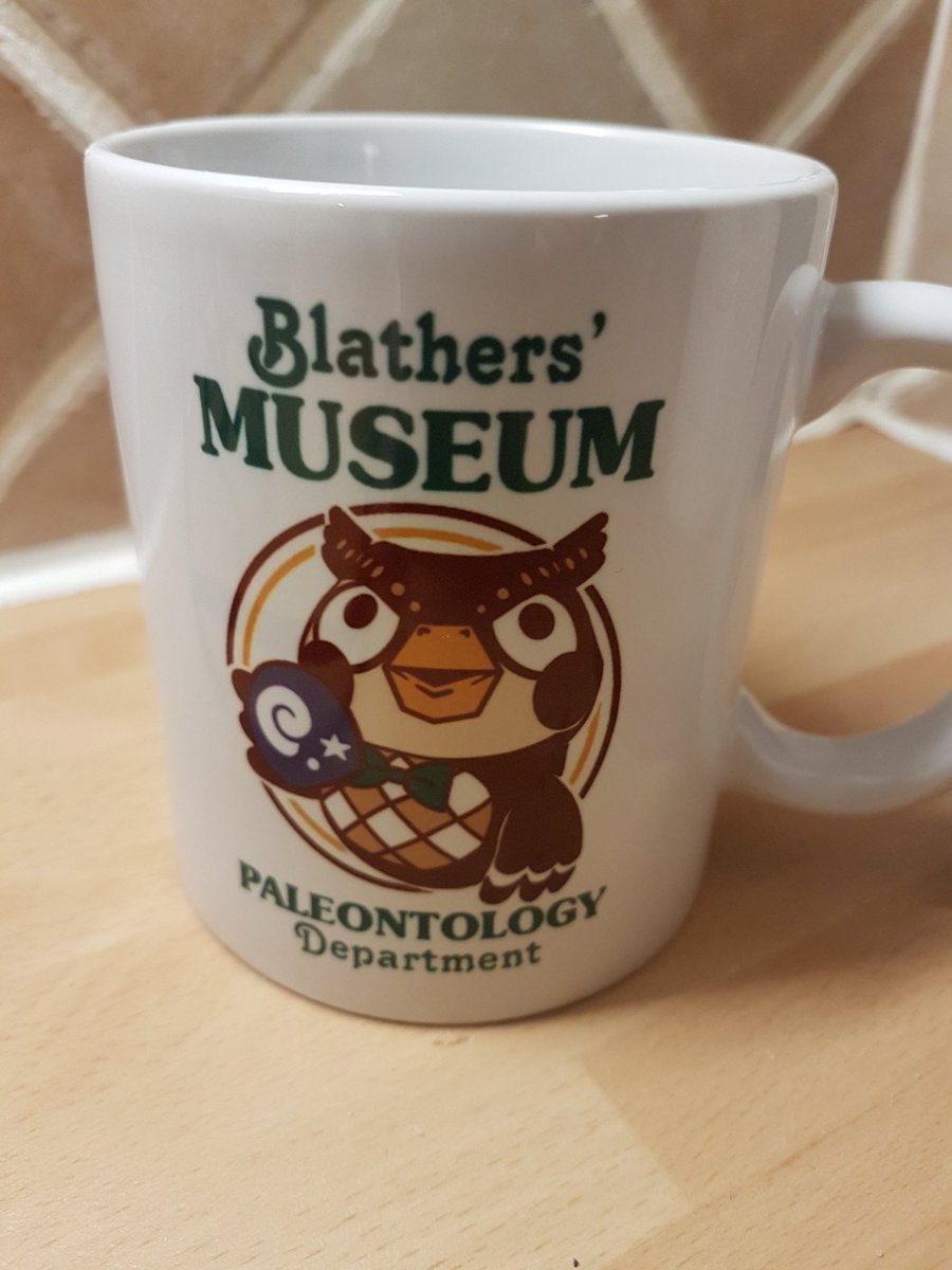curatorian's tweet photo. Alternative #workmug. Will have to see if Blathers has a 20th Century Warfare Department too... https://t.co/LK3W6NZxeA