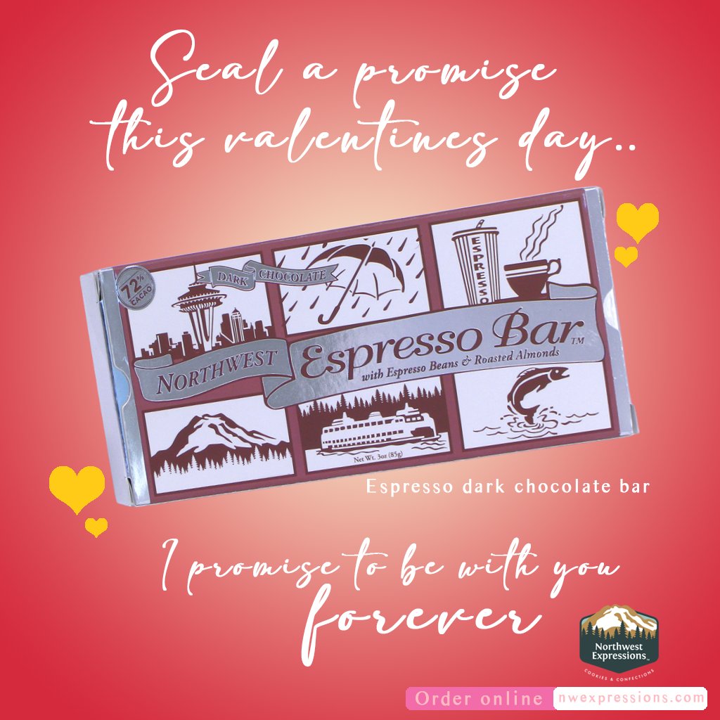 NWEconfections's tweet photo. Pinky swear..?🥰
This coming hearts day, keep a sweet promise with this luscious espresso dark chocolate!🍫
#artisanconfections #chocolates #gourmetchocolates #pacificnorthwest #harstineisland #candy #sweets #food #baking #valentinegift #valentines #whattogift #whattogive https://t.co/nt71tYa4wU