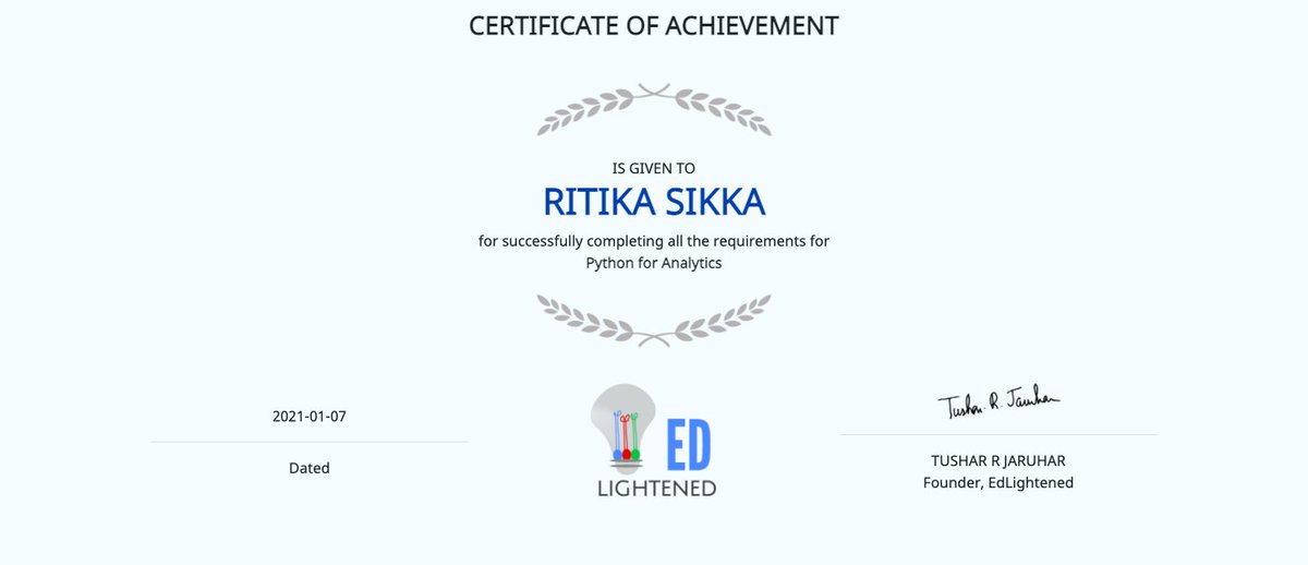 Ritika_Sikka_'s tweet photo. Great experience to learn Python.
#BIMTECH22 https://t.co/uKD4jJAjXh