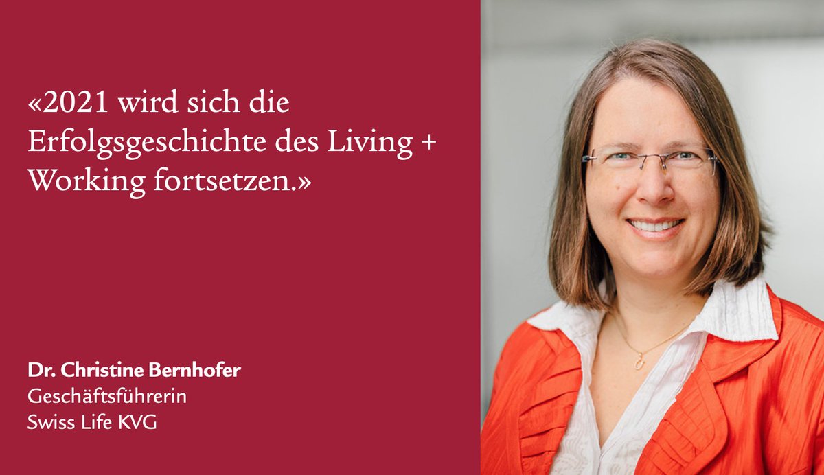 Vor 4 Jahren wurde der «Swiss Life Living + Working» aufgelegt. Inzwischen kann der Fonds eine beeindruckende Erfolgsbilanz vorlegen: Fast EUR 900 Mio Fondsvolumen. Dazu sagt Dr. Christine Bernhofer, Geschäftsführerin der Swiss Life KVG: #factmonday #livingandworking