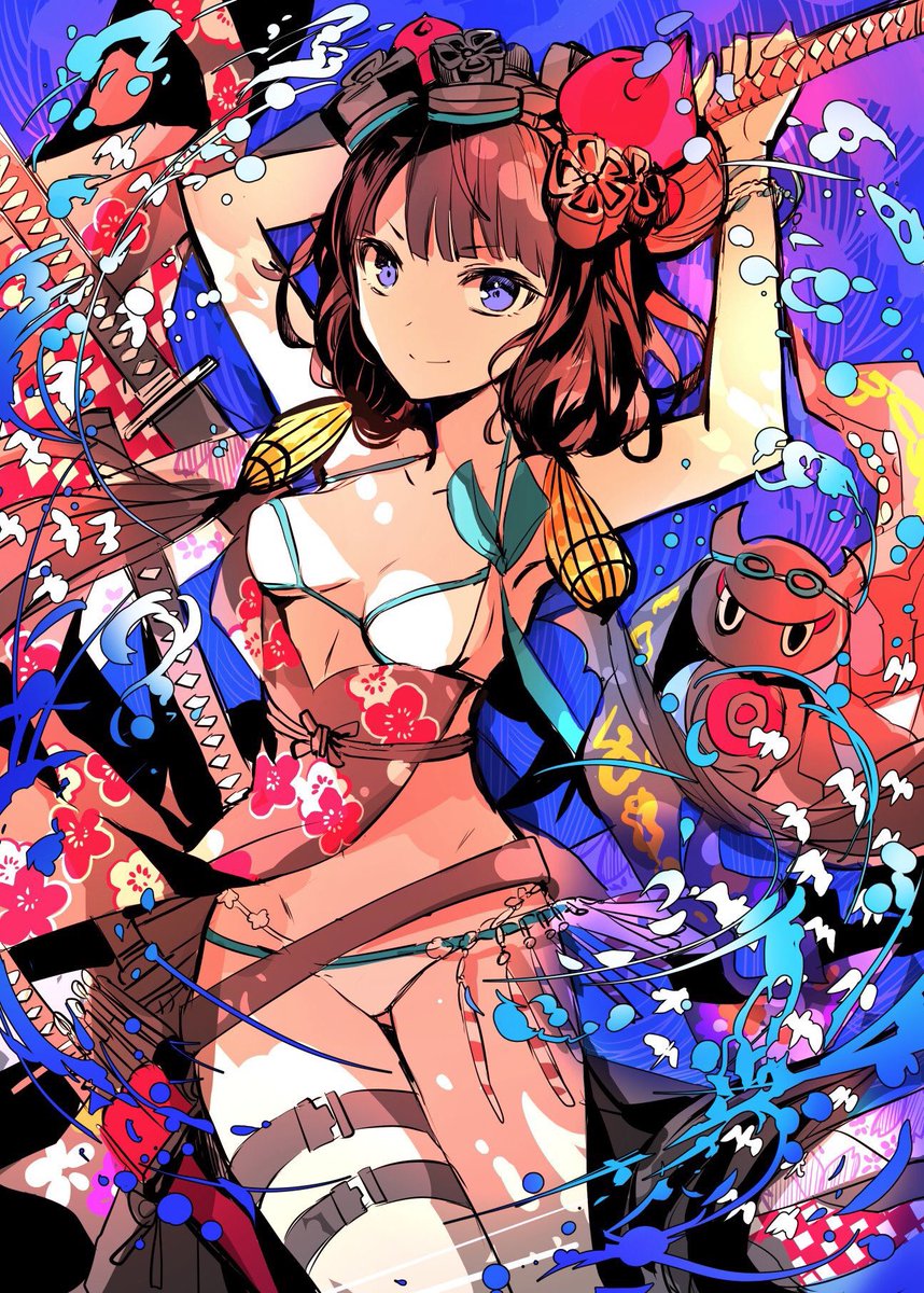 アナスタシア(Fate) 「#くそ寒いので水着絵を貼る 」|rioka⭐️5月コミティアとコミ1のイラスト