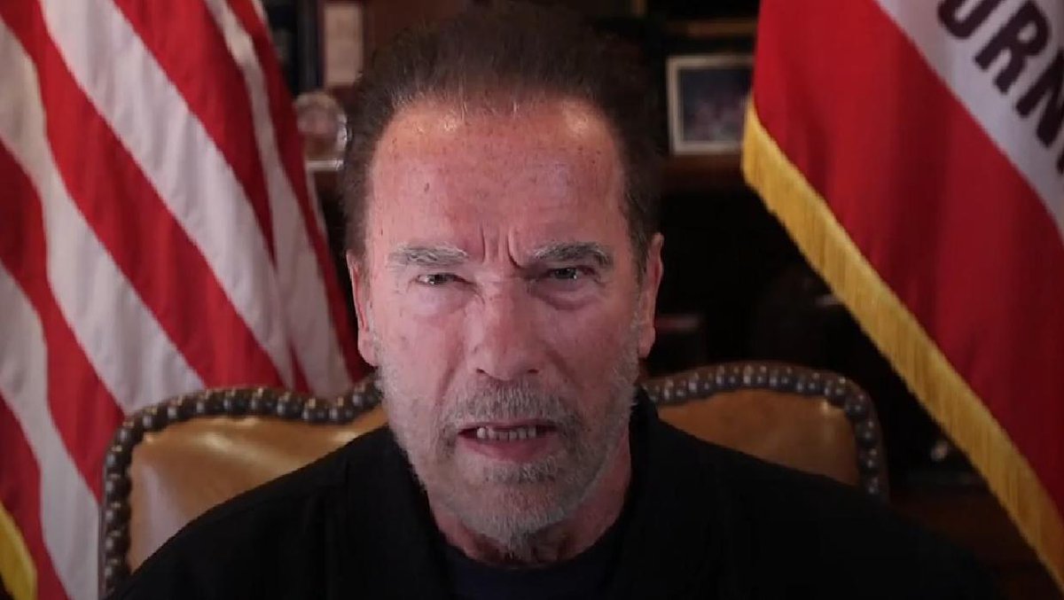VIDEO Arnold Schwarzenegger lambasts Trump and compares rioters to Nazis