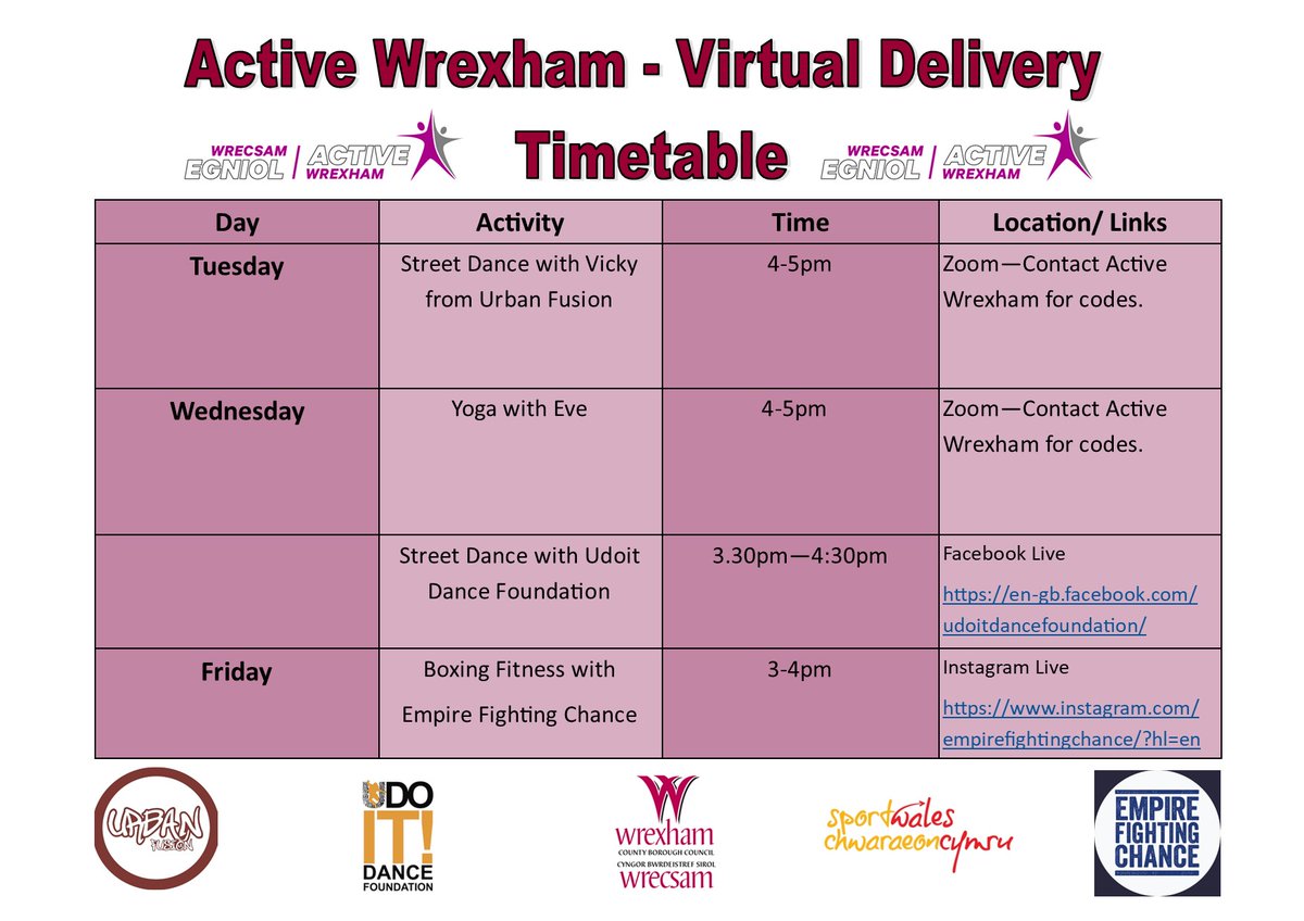 Wrecsam Egniol / Active Wrexham tweet media