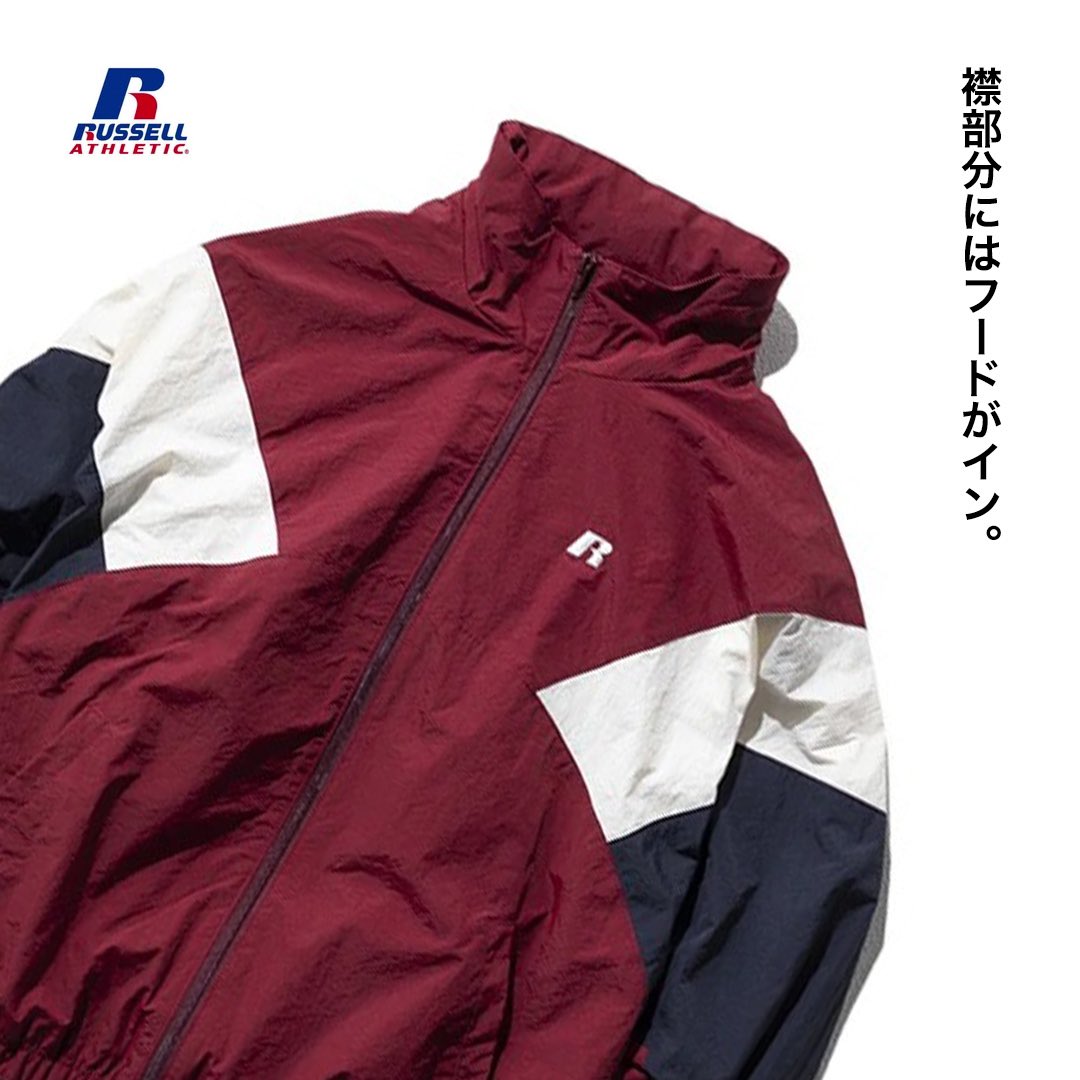 新品 Russell Athletic｜ラッセルアスレティ ウインドブレーカー