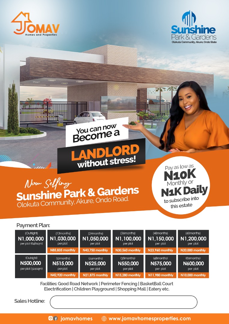 Real Estate (Land Properties in Akure Environ) (RealAkure) Twitter