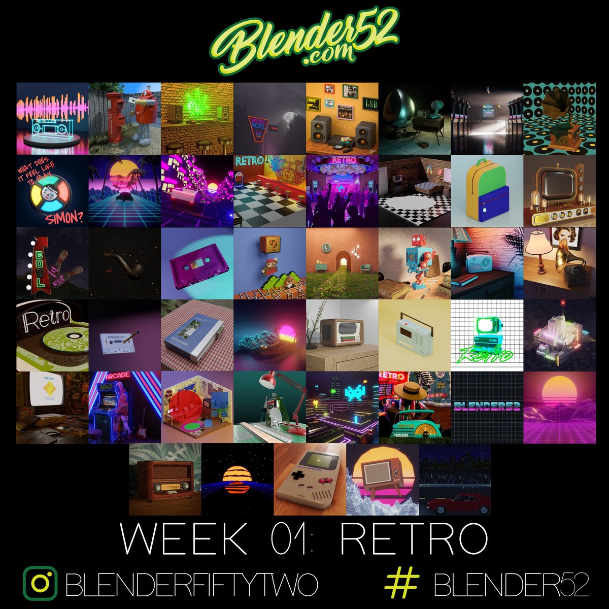 blenderfiftytwo's tweet photo. BEST WEEK EVER!! #B3D #BLENDER3D #BLENDER https://t.co/1iM1nfOCM2