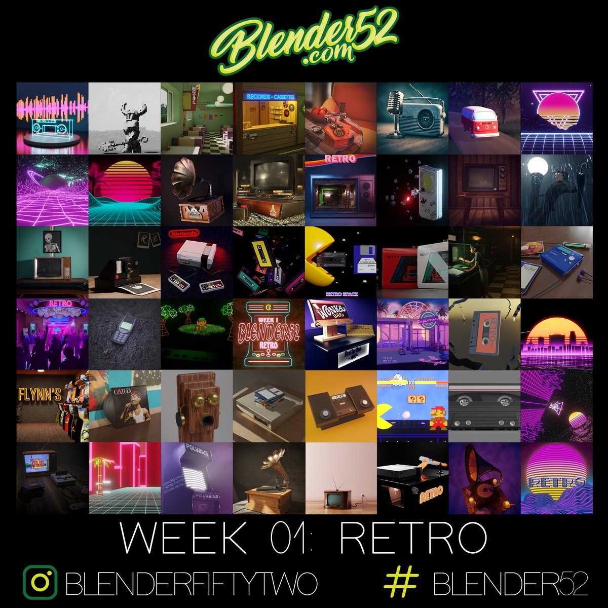 blenderfiftytwo's tweet photo. BEST WEEK EVER!! #B3D #BLENDER3D #BLENDER https://t.co/1iM1nfOCM2