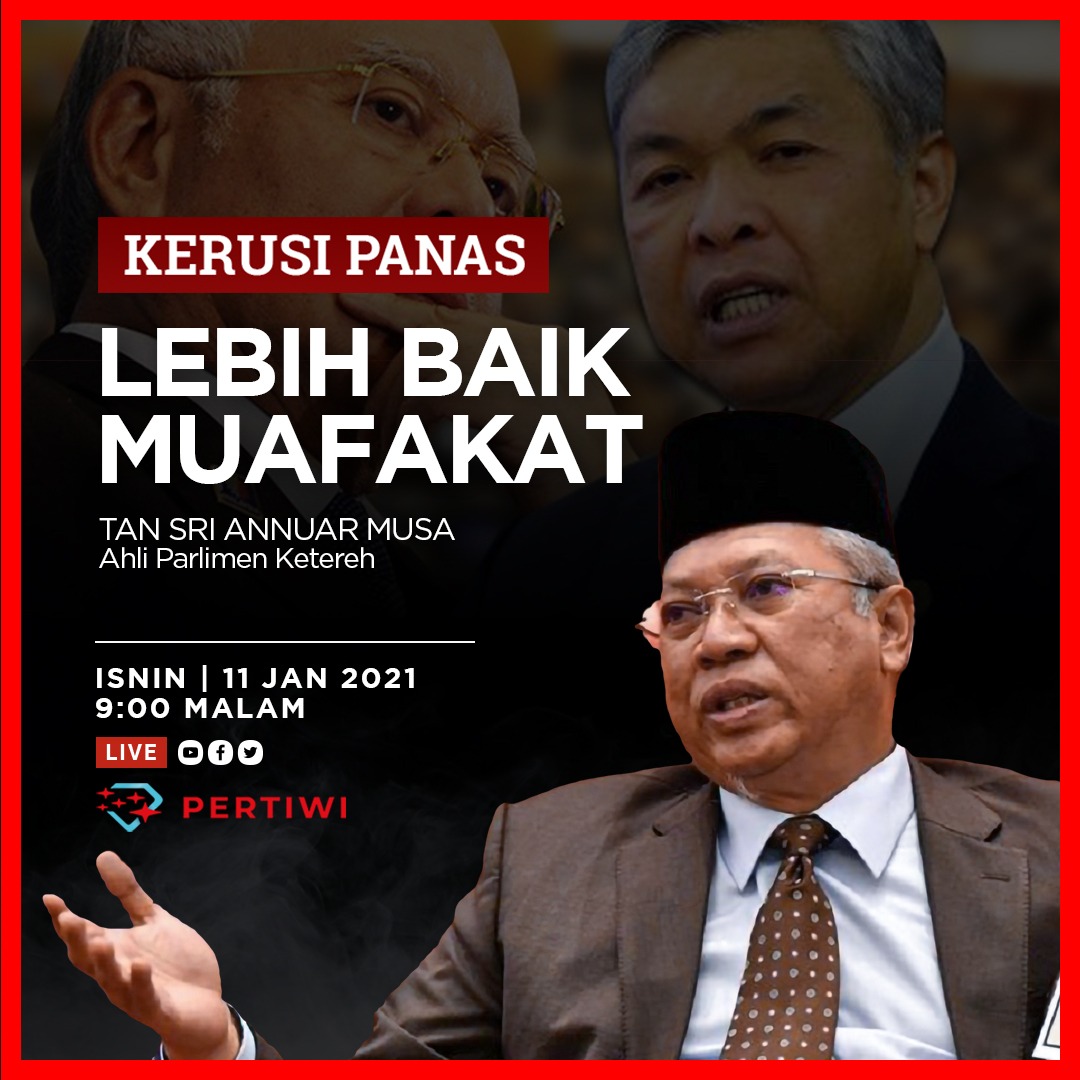 Annuar Musa On Twitter Saya Setuju Terima Jemputan Saya Harap Perbincangan Hendaklah Terbuka Dan Jujur Jumpa Saya Di Live Fb Pertiwi Tv Mlm Ini Jam 9 00 Mlm Https T Co W9nraumlna