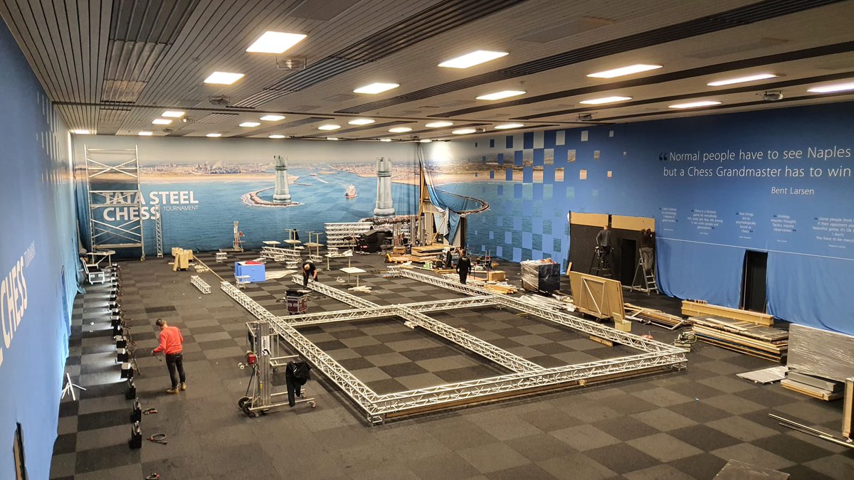 tatasteelchess's tweet photo. ♟💙 | We are getting there... 😍 #TataSteelChess https://t.co/7mc4wdgLLB