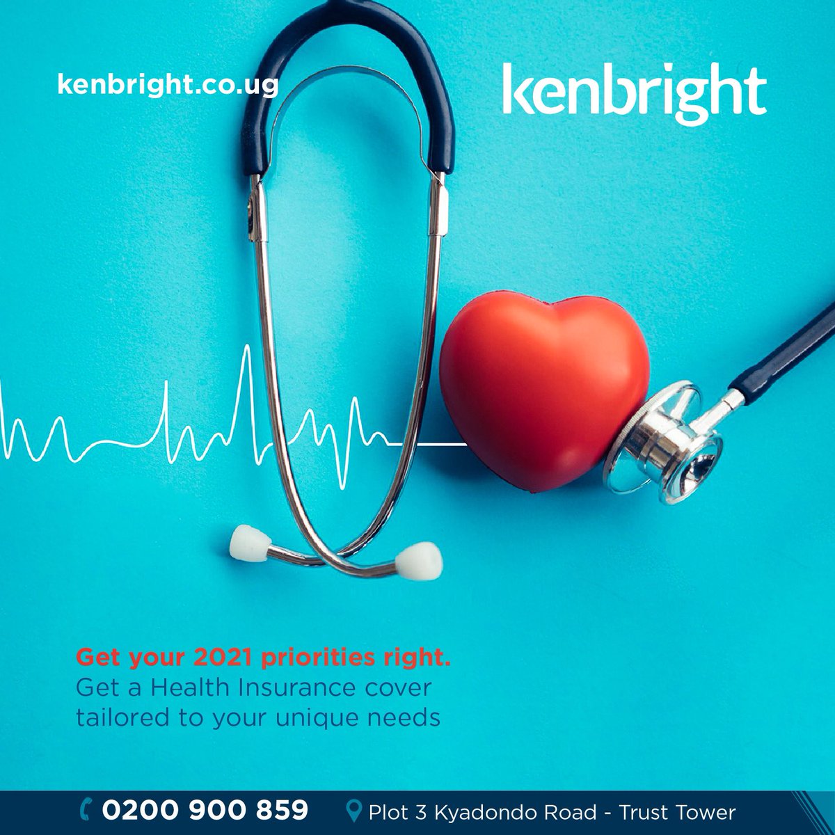 KenbrightUG's tweet image. Getting yourself inline for 2021 starts by securing your health! Get your priorities right by coping a Health Insurance Cover today!

Visit kenbright.co.ug for more information.

#Kenbright #HealthInsuranceCover #MondayMotivaton
