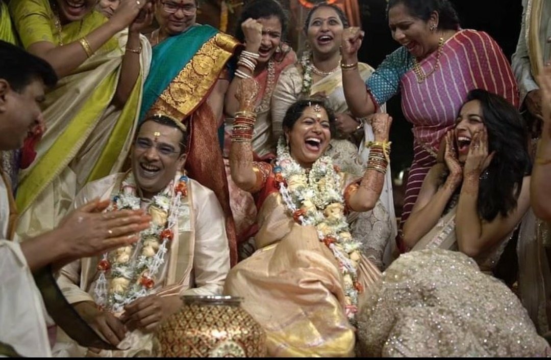 #RamVeerapaneni & #SunithaUpadrashta's Wedding Pics. 