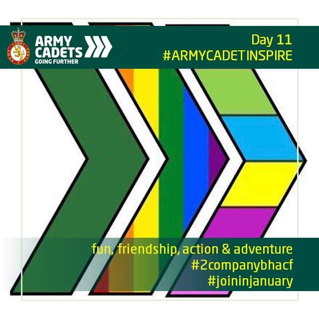 Day 11 #armycadetinspire #joininjanuary Today's challenge - head on over to @ArmyCdtsINSPIRE to learn about how Culture and Education is having a big influence on Recruitment and how this is making the ACF an even more Diverse and Inclusive organisation than ever before