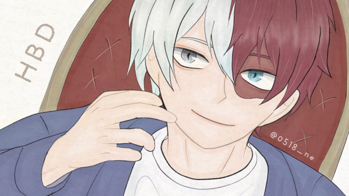 ヒロアカ 轟焦凍誕生祭21 轟焦凍生誕祭21 みちるのイラスト ヒロアカ 轟焦凍誕生祭21 轟焦凍生誕祭21 みちるのイラスト