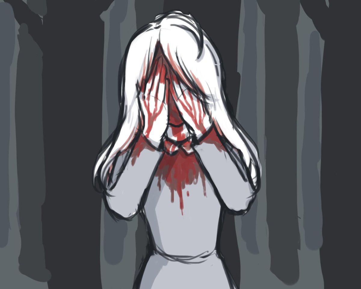 ouestamour's tweet photo. CW: blood, body horror
Flesh cage
#OC #Vindale https://t.co/yMpchCljYj