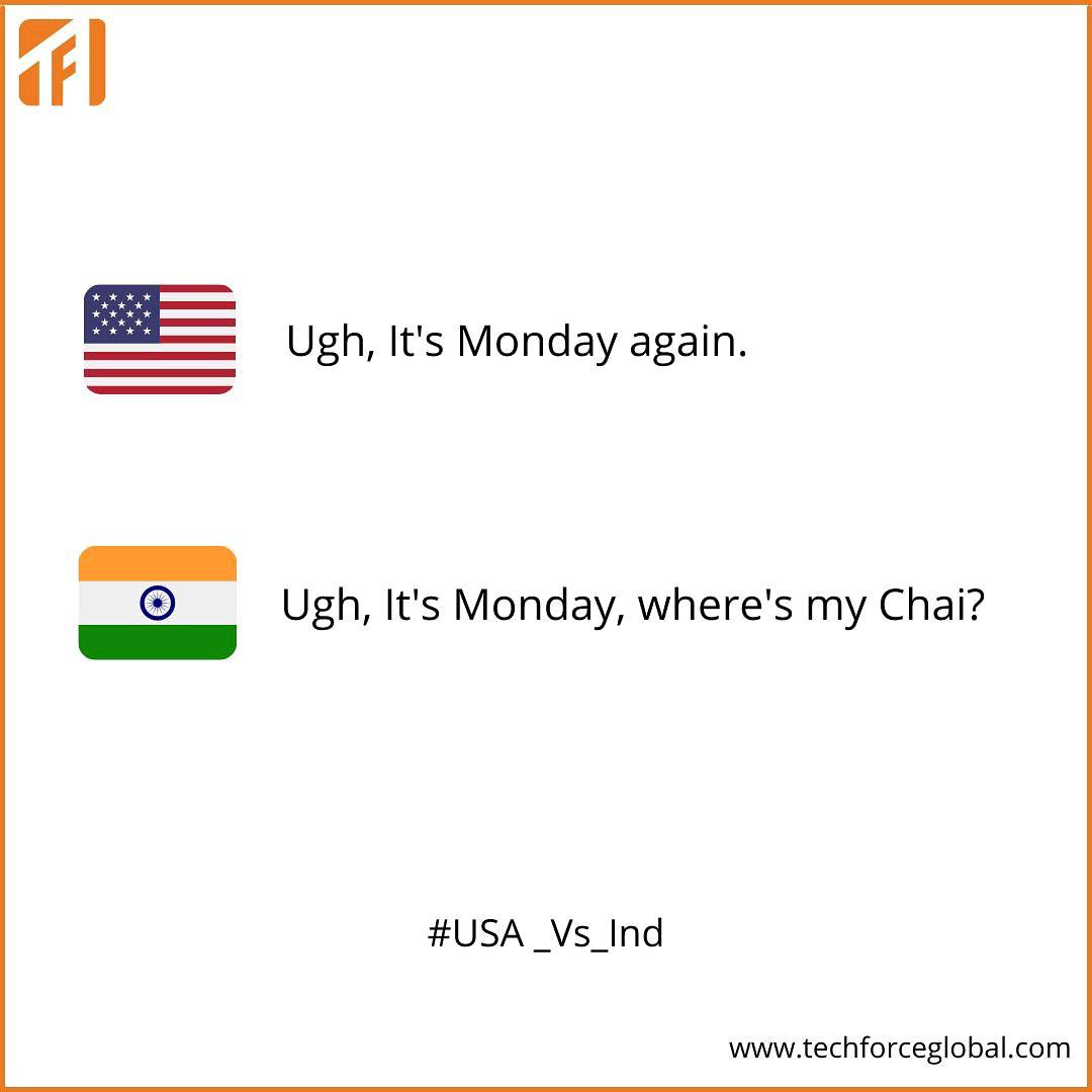 techforceglobal's tweet photo. Mondays are tough everywhere!
How's your Monday going so far?
#trendingnow #mondaythoughts #USAvsInd #Chai #Office
#Java #PHP #webdevelopment #Blockchaindevelopment #Mutichaindevelopment #solutions
#softwaredevelopment #payment #fintech #integration #Angular #wordpress https://t.co/SKrGSzA6CL