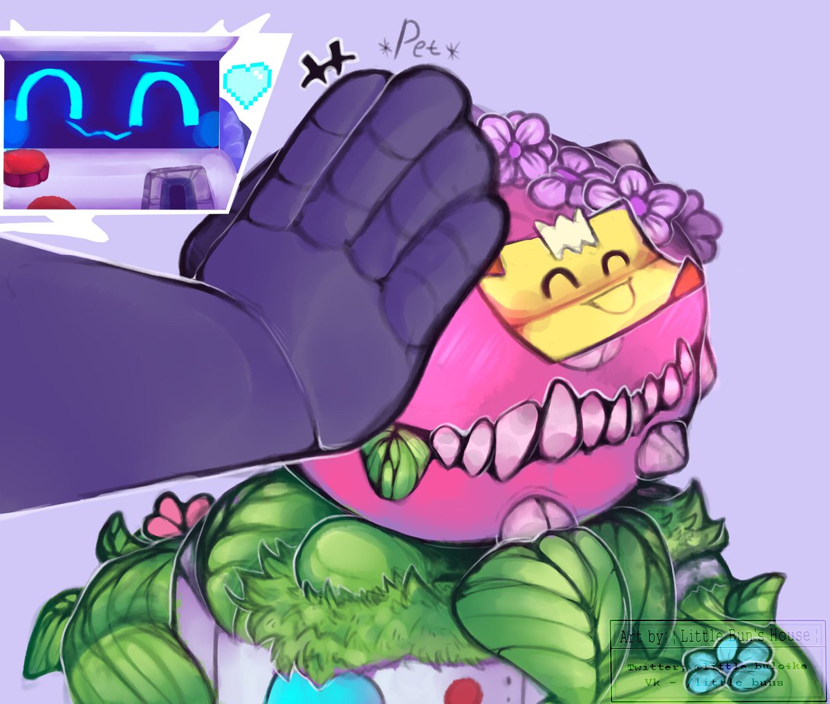 ovikqwas's tweet photo. Pet-pet
#brawl_stars #brawlstars #brawlstarsfanart #8_Bit #Sprout https://t.co/MhP3rPL9Vj