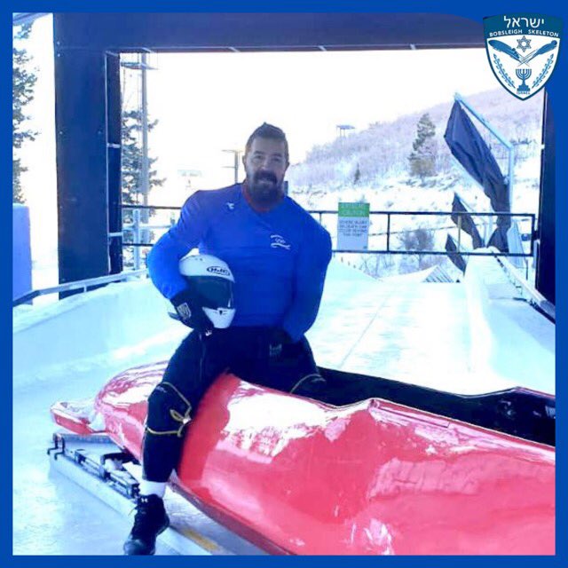 BobsledIsrael's tweet photo. Meet Dave Nicholls, the team’s pilot and #inspiration. Paralyzed waist down, he’s one of the first #paraathletes to compete in non-para-athletics, showing nothing will stop his love of the #sport. Follow his story on all our social media accounts: https://t.co/ecc2wi5Sb7 https://t.co/qvy5n63mVW
