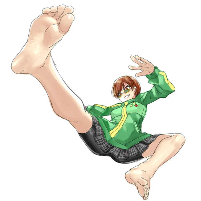 #一日一裸足絵 