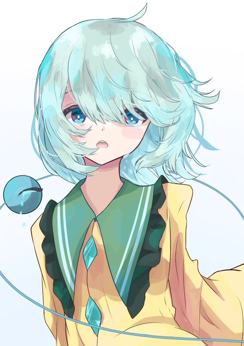 「…どうして泣いているの? 」
#東方 #古明地こいし 