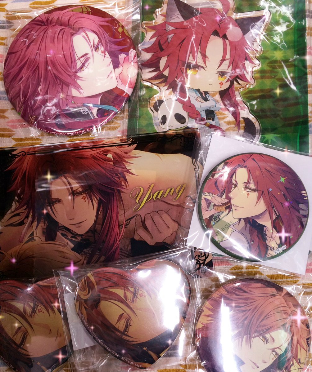 ピオフィオーレの晩鐘　楊　缶バッジ　アクスタ ピオフィオーレの晩鐘 楊 中国版 受注限定 豪華版 アクスタ 缶バッジ