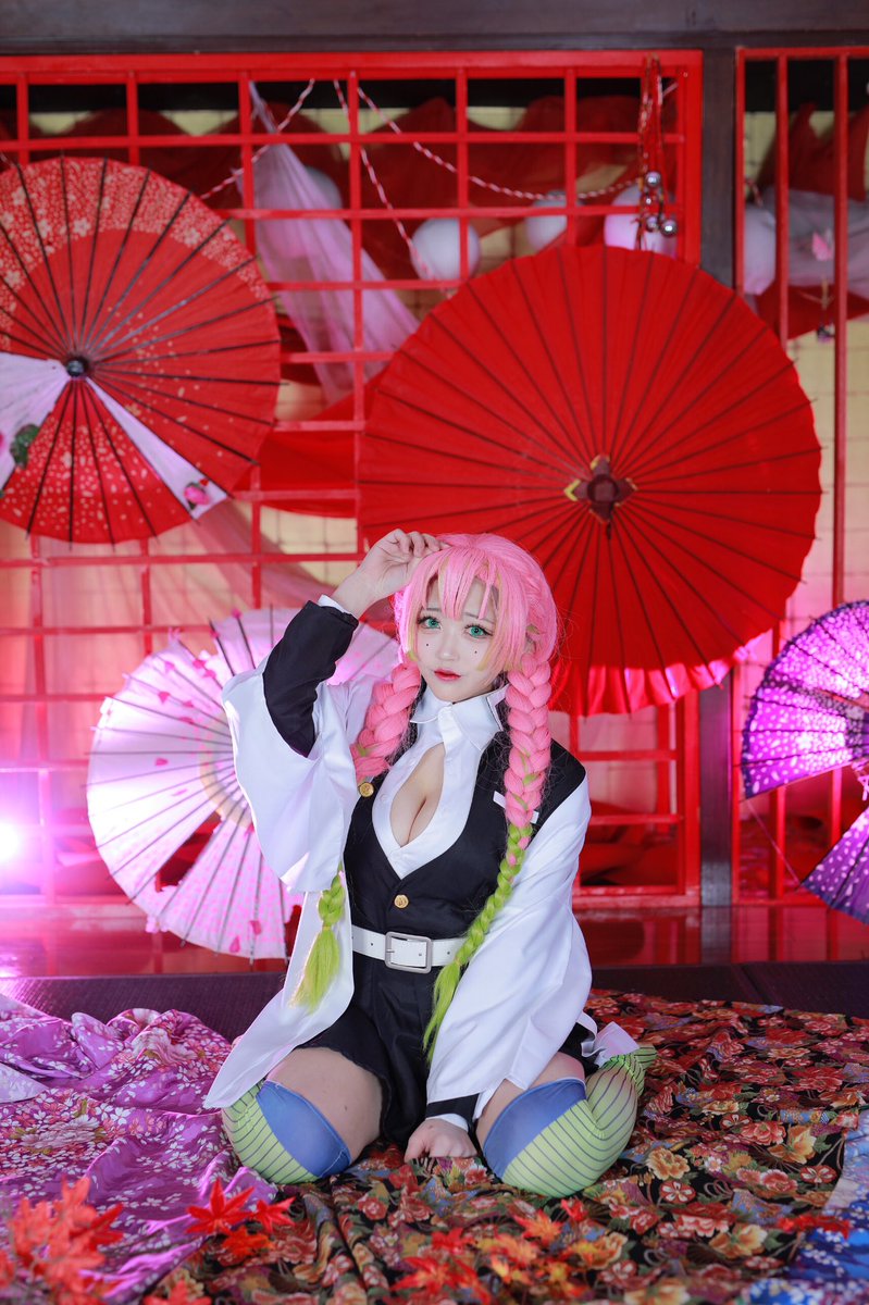 コスプレ🍡cosplay 甘露寺蜜璃 ーーー鬼滅の刃 📷【@odf541013 】様