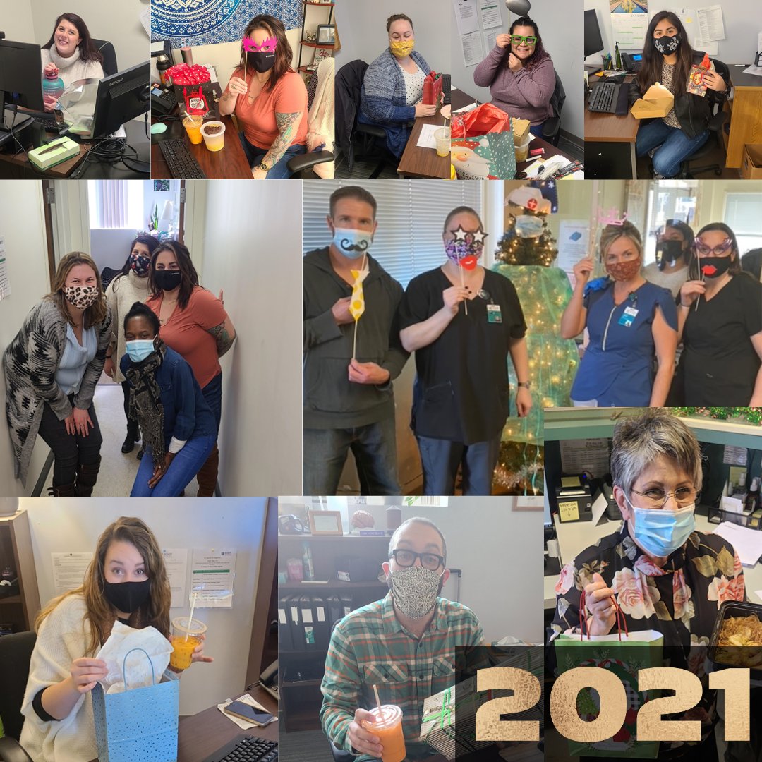 RootCenterCT's tweet photo. Root Center kicked off the New Year with a socially distanced staff celebration including food, raffles, and fun! We are looking forward to a year of growth, healing, and connection! Happy 2021 to all!
#rootreason #rootstrong #staffappreciation #wedorecover #recoveryispossible https://t.co/gXf3BB3ZkQ