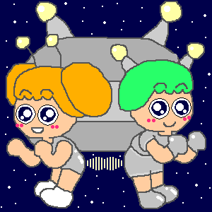 Keiryudo's tweet photo. @MattheRabbit #Bootique
And I made metalic cosmo-kids of Plarin (ใทใใใ)โ and Yupiteru (ใใดใฆใ)โ.
There names origin were Planet and Jupiter. https://t.co/HxAEPXLvEW