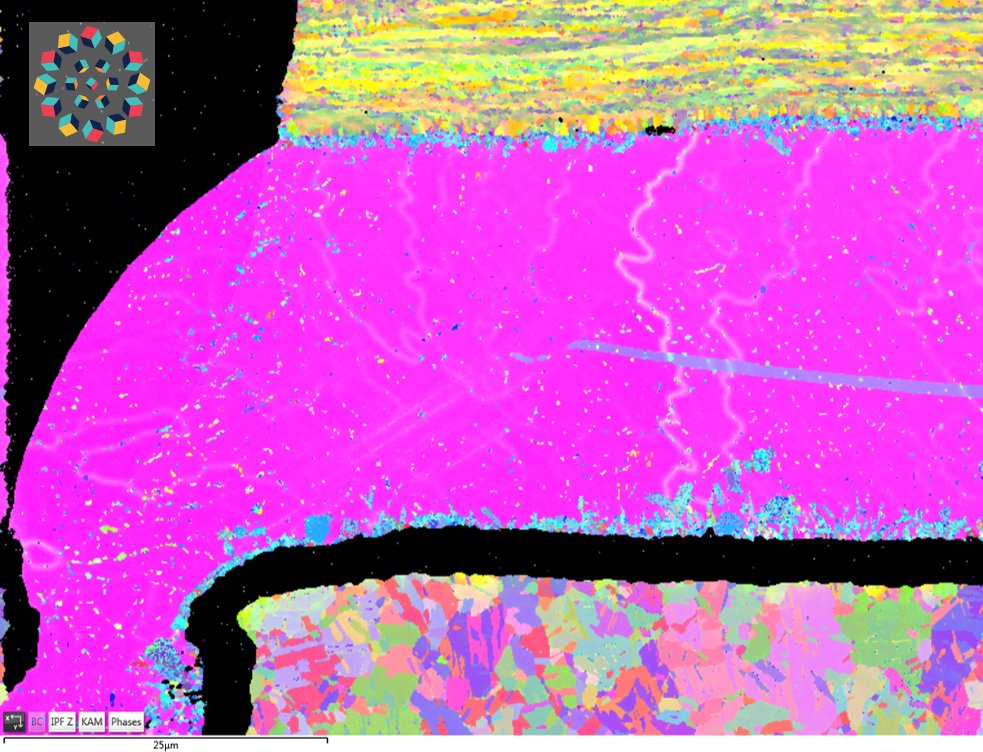 MCSLtd3's tweet image. Caught in the act. Stress emanating from tin whisker forming within a solder joint.

#MCS
#themcsgroup
#PerfectEdge
#EBSD
#tinwhiskers
#solderball
#truecondition
#MaterialsScience
#SEM
#microscopy
#failureanalysis
#electronics
#Zeiss
#GeminiSEM
#OxfordInstruments