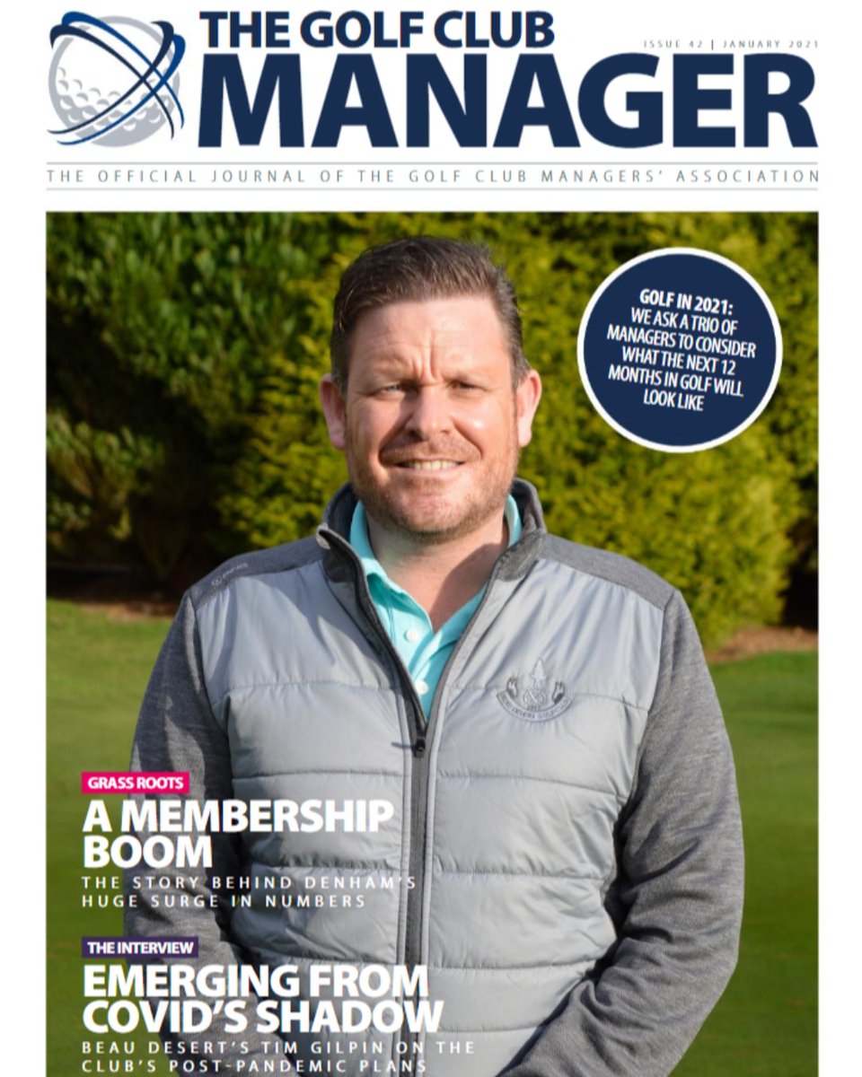 BeauDesertGolf's tweet image. A very interesting read, featuring our very own General Manager, Tim Gilpin, on the year behind us and the year ahead! (pg 17). gcma.org.uk/the-golf-club-…