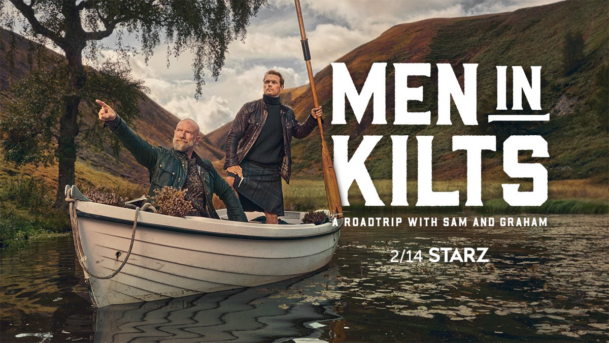 Sam Heughan (@samheughan) on Twitter photo Road trip... boatrip.... unicycle. Whatever gets you there!
Pack your bags this Valentine’s Day!
<a href="/MenInKiltsSTARZ/">Men in Kilts: A Roadtrip with Sam and Graham</a> Road trip... boatrip.... unicycle. Whatever gets you there!
Pack your bags this Valentine’s Day!
<a href="/MenInKiltsSTARZ/">Men in Kilts: A Roadtrip with Sam and Graham</a>