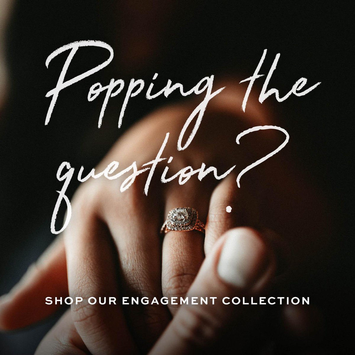 We are open when we are closed...

Don’t let lockdown ruin your plans! 

If you’re thinking of proposing we are here to help.

You can find a beautiful selection of engagement rings on our website at georgemossjewellers.com