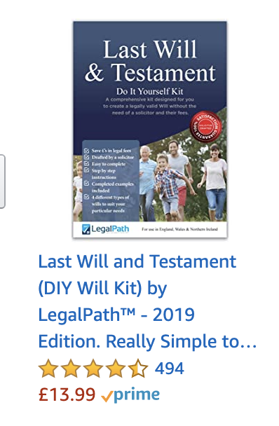 Looking at sleeping pills on <a href="/amazon/">Amazon</a> 

Related items: DIY will and testament kit.