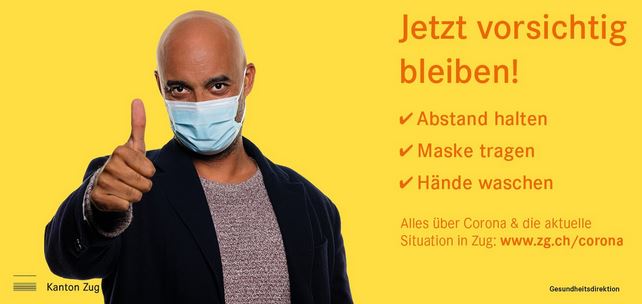 Wann und wo kann ich mich impfen lassen? Was sind die aktuellen Zahlen? Welche Massnahmen wurden entschieden? Wo kann ich mich testen lassen?
Antworten zu diesen Fragen und weitere Informationen aus dem Kanton Zug rund um das Coronavirus finden Sie hier: zg.ch/corona