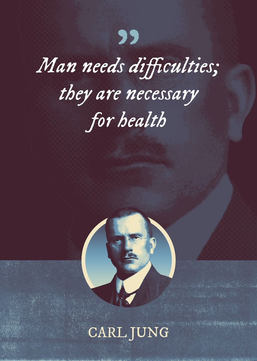 superordinat's tweet photo. Man needs difficulties; they are necessary for health
~ Carl Jung

#carljung #quote #famousquotes #poster #posterquote #motivational #motivation #motivationalart #motivationalquotes #wallart #interiordesign #homedecor

@displate
https://t.co/7NlRnltAHH https://t.co/dJga8l3NCy