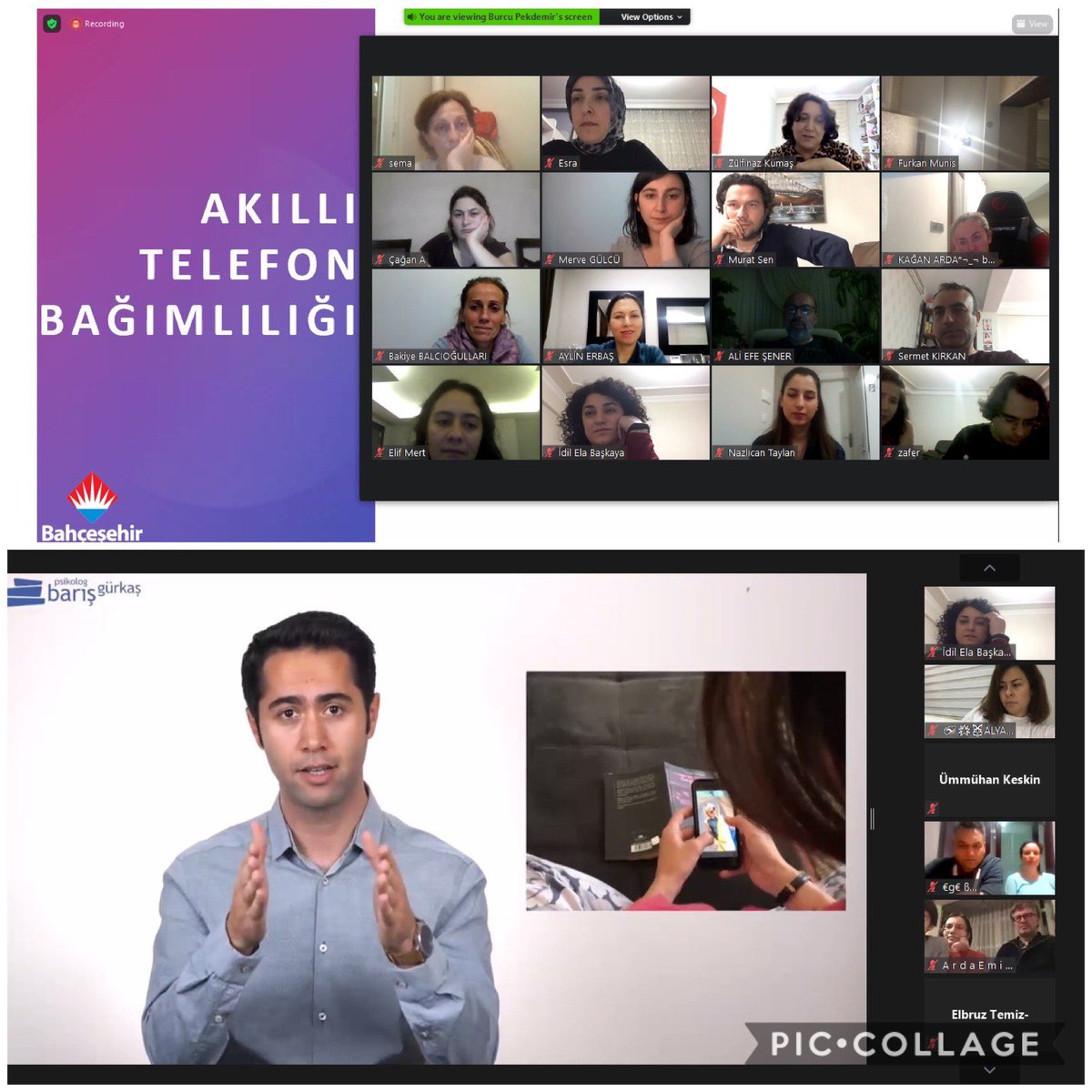 BlkBahcesehir's tweet photo. Eğitim Teknolojileri Koordinatörü Duygu Bıyıkoğlu katılımı ile teknoloji bağımlılığını önlemek ve teknoloji bağımlılığından kurtulmak üzere neler yapabileceğimizi velilerimiz ve öğrencilerimiz ile paylaştık. ❤️💙@duygubiyikoglu @busraaltuntasbk @burgencay @BuketAdiguler https://t.co/XL9bL0OUeK