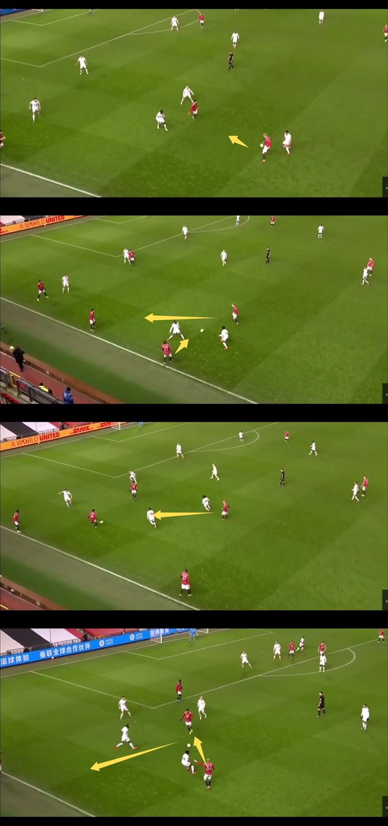 Donny - Pass and MoveDonny in tight areas is able to keep possession, hold it in that area. He makes short sharp movements showing for the ball. He keeps it simple and keeps it ticking. Smart in keeping the ball in the opposition half, then a forward can spark into action.