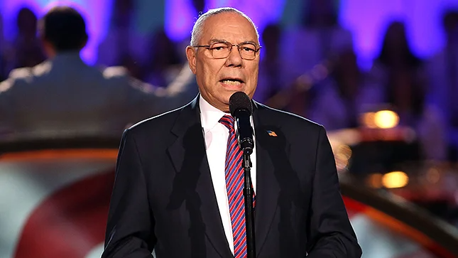thehill's tweet photo. WATCH: Colin Powell says "I can no longer call myself a fellow Republican" https://t.co/DvxJDVakj5 https://t.co/gr6kdzXDeK