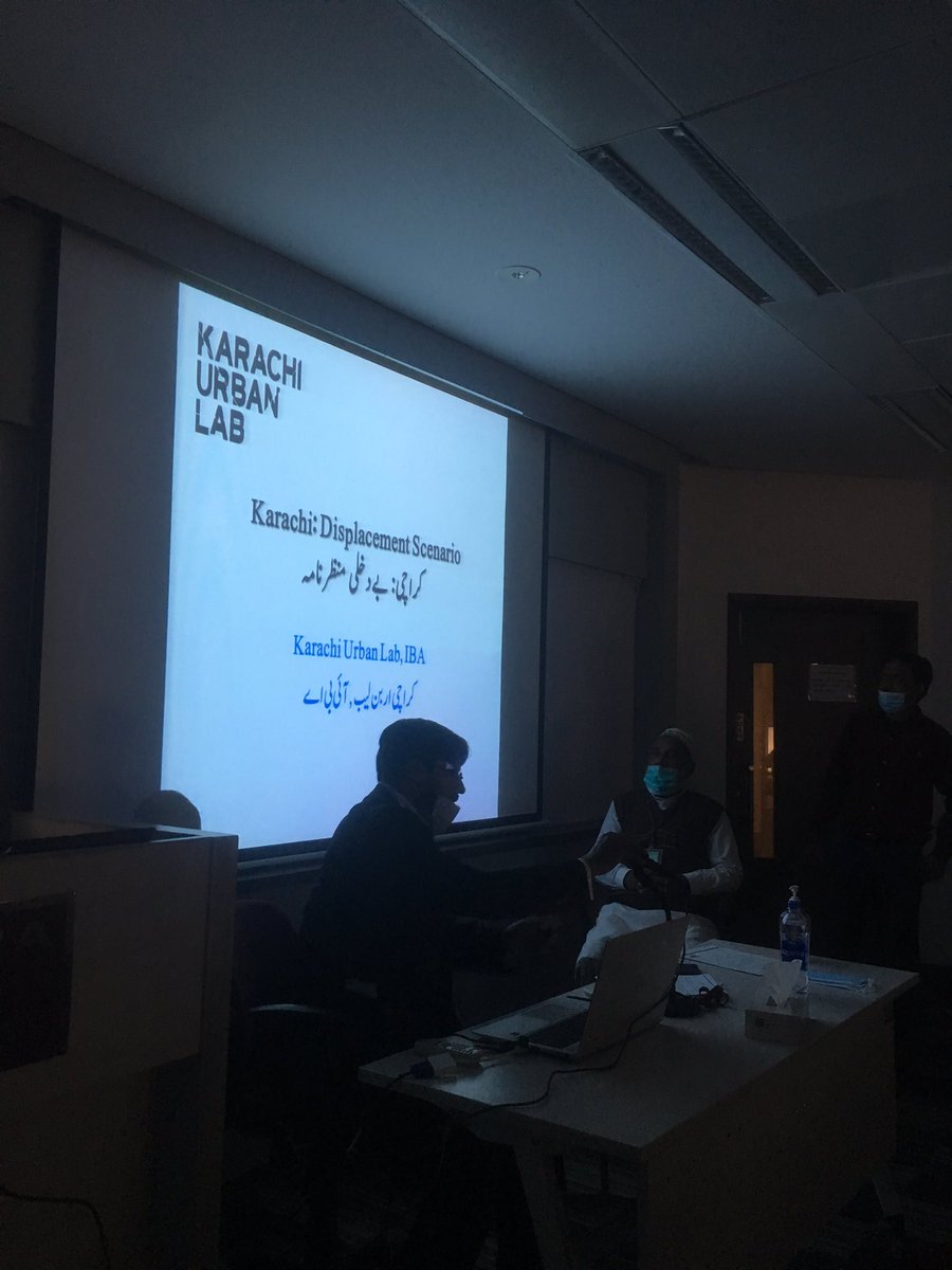  #HappeningNow: The Karachi Urban Lab has organised a meeting with representatives and activists from communities facing the threat of displacement due to development projects across Karachi  @KarachiUrbanLab  @UrbanPlannerNED