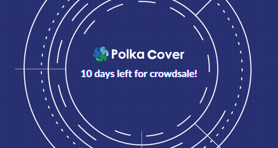 CoverCompared's tweet photo. Last call for the whitelist!! ⌛️
10 more days left for the crowdsale! 
Have you registered for the whitelist yet??

#crowdsale #Polkadot #Bitcoin #DeFi #blockchain https://t.co/GaB5GbnIMt