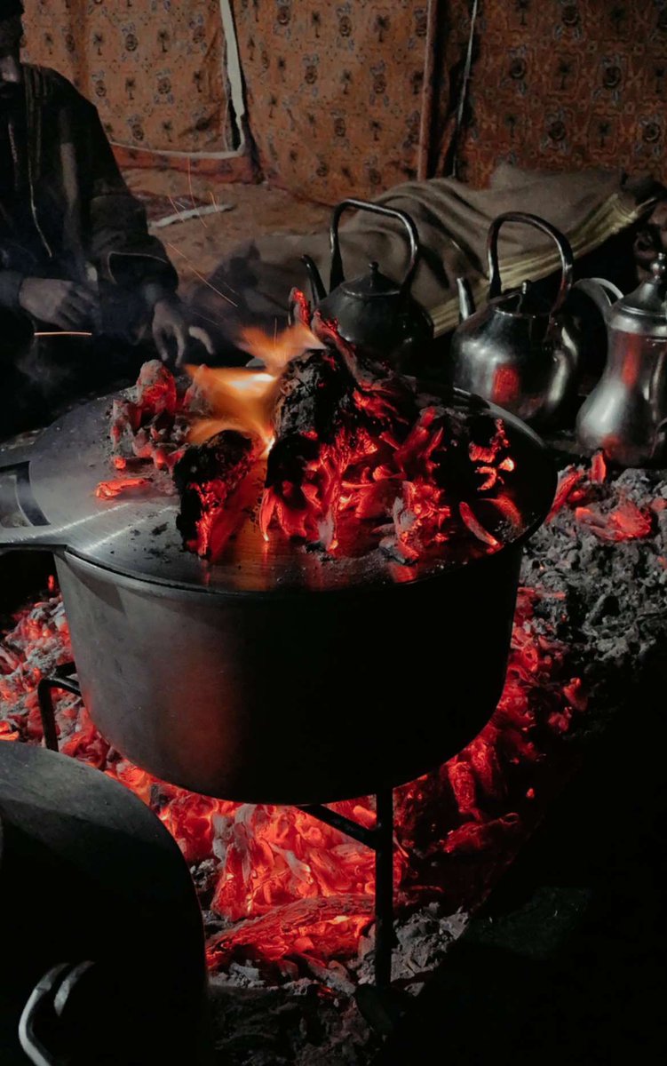 _mods7's tweet image. اجواء الشتاء بنفود #حائل 🤍.