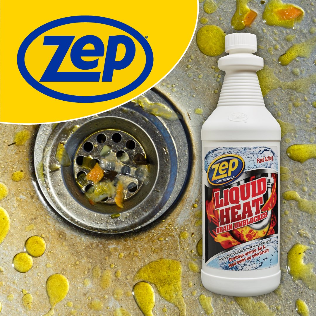 zepukltd's tweet photo. 🔥TURN UP THE HEAT🔥 has Christmas left your drain a little worse for wear? If so, our Liquid Heat Drain Unblocker is the solution✅ the heavy duty formulation reacts with the water and blockage to melt away grease, fat and food build ups effortlessly🔥✅ #zepuk #NEXTLEVELCLEAN https://t.co/va6aPgcCg3
