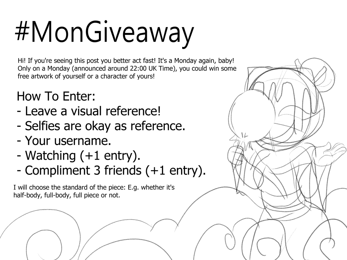 loyuita_notes's tweet photo. Hello! Good morning from the UK! 

So, I've decided to start my own little project called #MonGiveaway where every so often, I will post on a Monday a potential chance to win some art! https://t.co/aWghmq3bqY