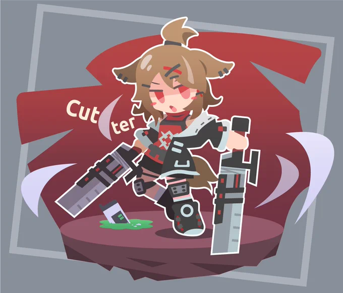 カッター
#明日方舟 
#アークナイツ 