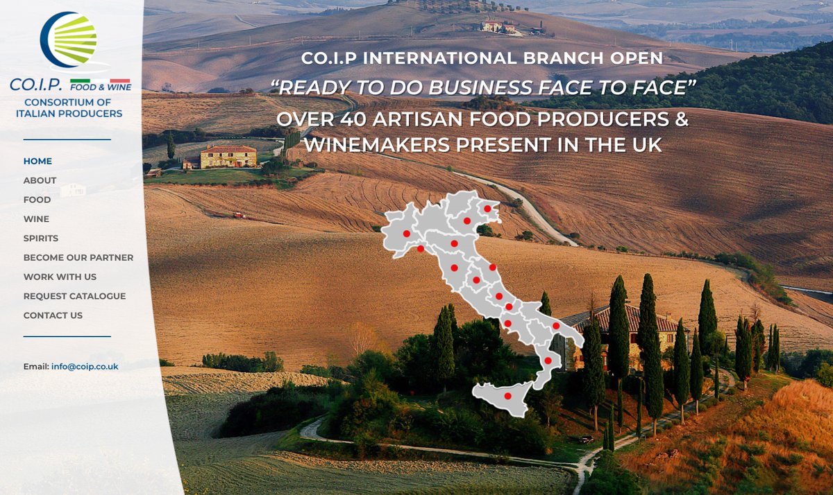 nextnorth's tweet image. One of our newest website releases for our client coip.co.uk ; A fantastic online directory of Italian food &amp;amp; wine producers within the UK.
Check out their new website!